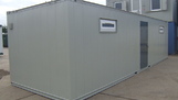 32ft x 10ft steel toilet unit