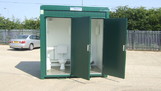 8ft x 5ft New Double Mains Toilet Unit