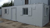 32ft x10ft canteen flat sided anti vandal canteen