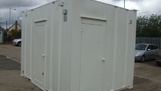 New in stcok 12ft x 8ft 2+1 av toilet