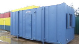 20ft x 8ft steel anti vandal steel office