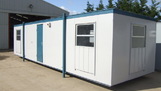 32ft x 10ft Plastisol twin office unit