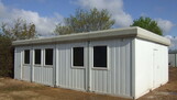 32ft x 20ft  open plan all steel unit.