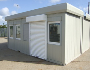 20ft x 16ft 2 bay sales office