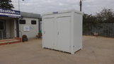 8ft x 5ft New Mains Toilet Unit