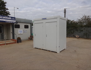 8ft x 5ft New Mains Toilet Unit