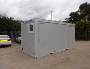 16ft x 8ft Double shower changing room