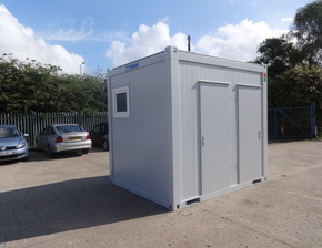 10ft x 8ft Mains DDA Cubicle Toilet